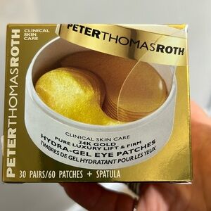 Peter Thomas Roth 24 k gold pure luxury lift and firm
Hydra gel eye patches